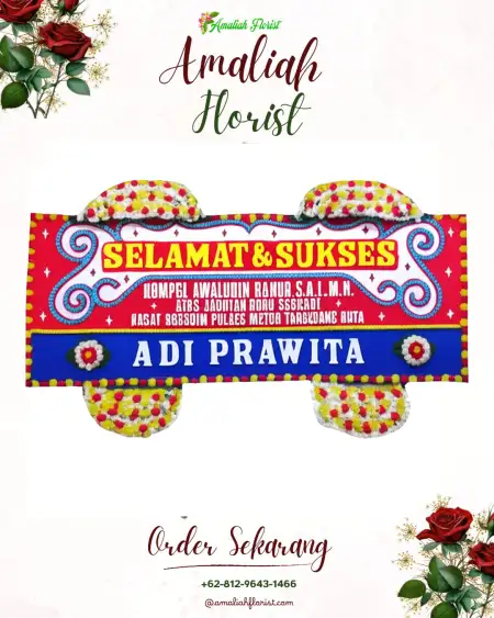 Papan Bunga Ucapan Selamat pidie